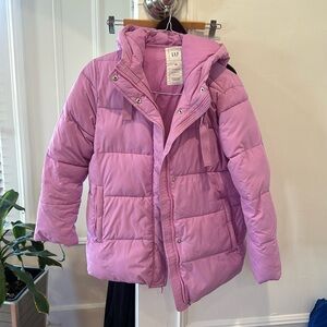 Gap lilac pink winter jacket